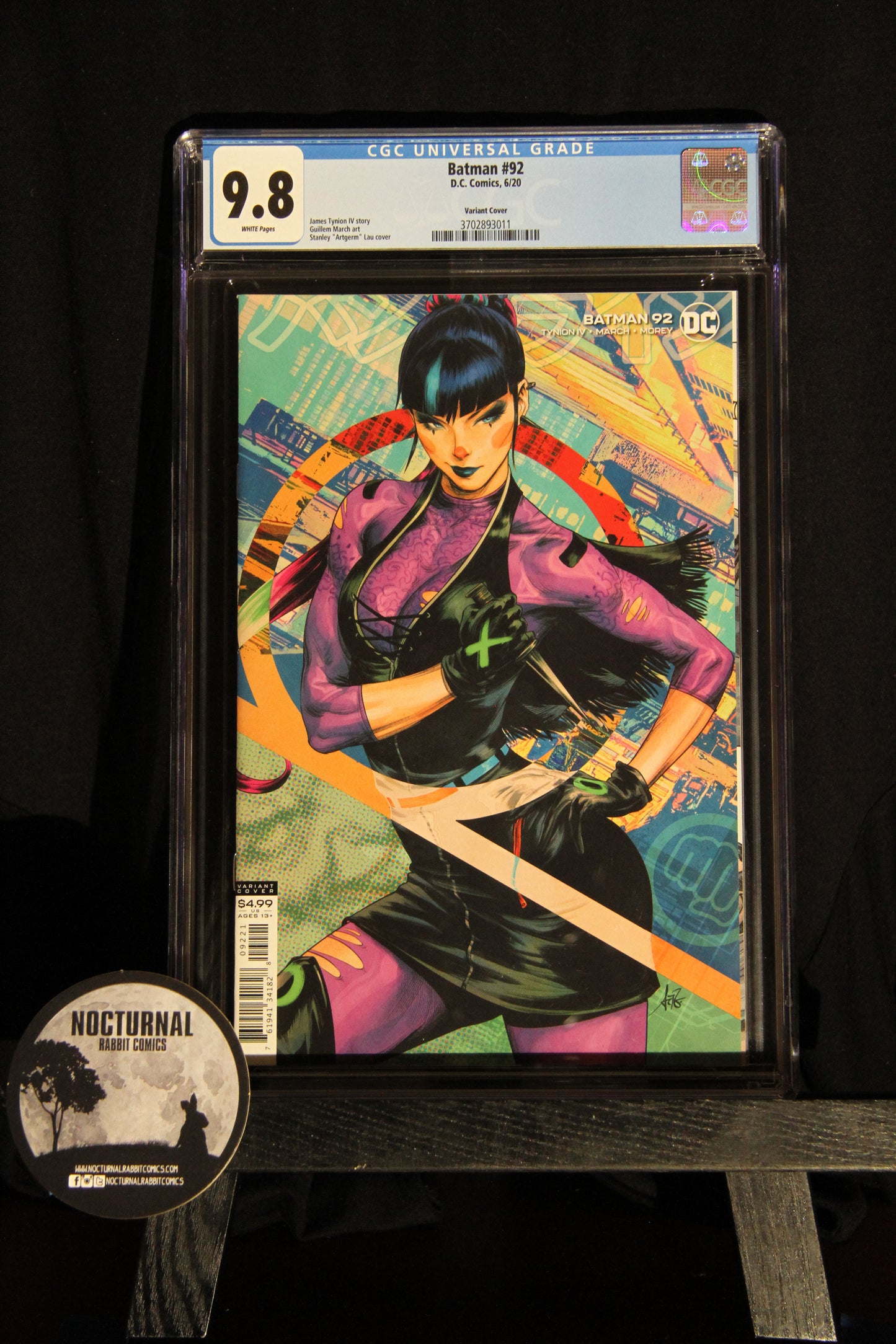 Batman #92 Artgerm 9.8 CGC