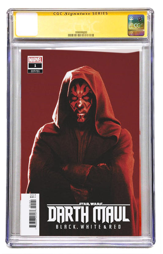 [PRE-ORDER CGC SS] RAY PARK / SAM WITWER - DARTH MAUL BWR #1