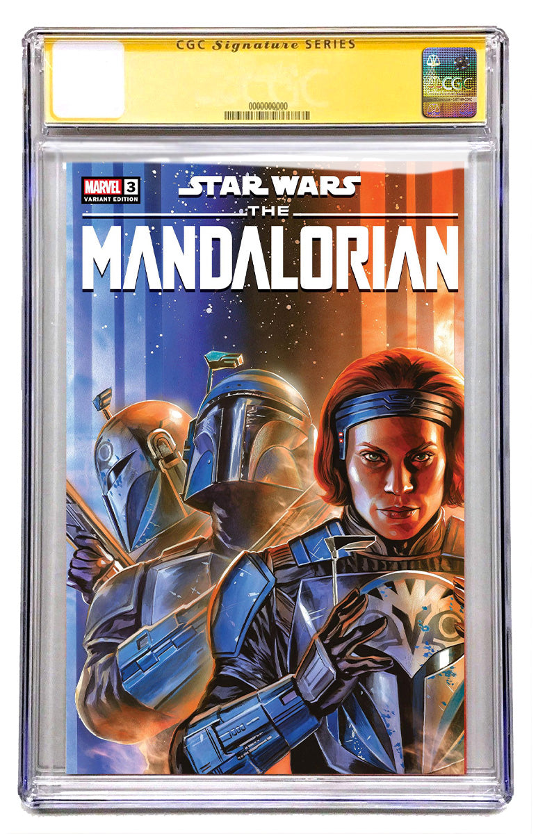 [PRE-ORDER CGC SS] KATEE SACKHOFF - SW MANDALORIAN SEASON 2 #3