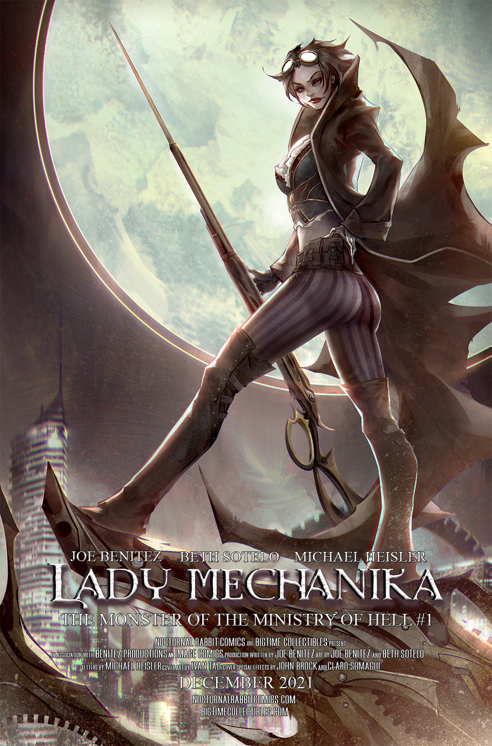 Ivan Tao Exclusive - LADY MECHANIKA MONSTER OF MINISTRY #1